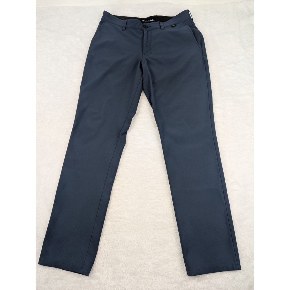 Travis Mathew Pants Men's 32x31 Blue Stretch Performance Golf Casual 1MQ184